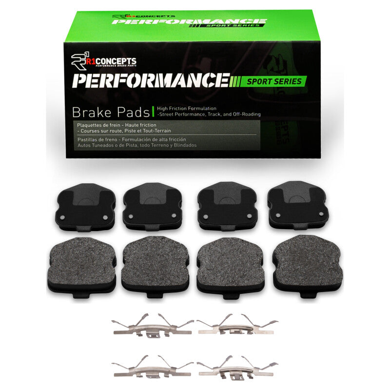 R1 Concepts RNC Performance Sport Brake Pads Brakes, Rotors & Pads Brake Pads - Performance main image
