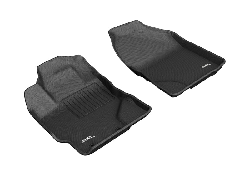 3D MAXpider 2016-2019 Toyota Prius C Kagu 1st Row Floormat - Black L1TY24211509 L1TY24211509 Photo - Primary