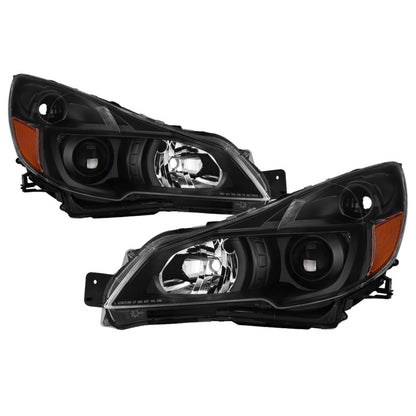 SPYDER xTune 13-14 Subaru Legacy/Outback OEM Style Headlights-Black (HD-JH-SLEG13-AM-BK) 9042317 9042317 Photo - Primary