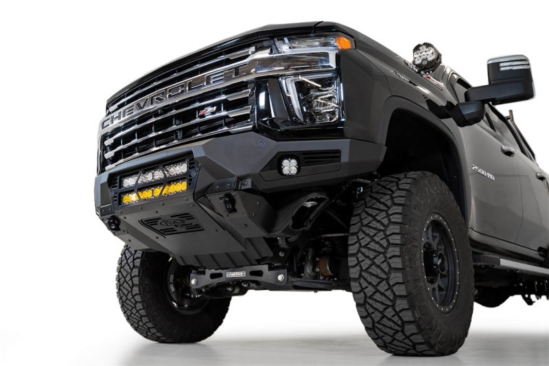 Addictive Desert Designs ADD 20-21 Chevy 2500/3500 Bomber Front Bumper F270012140103 F270012140103 Photo - Mounted