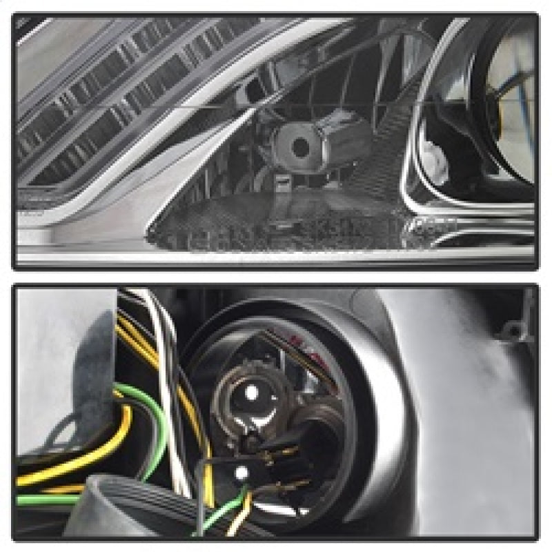 Spyder Mercedes W221 S Class 07-09 Headlights - HID Model Only - Chrome PRO-YD-MBW22107-HID-DRL-C 5083906 5083906 Photo - Unmounted