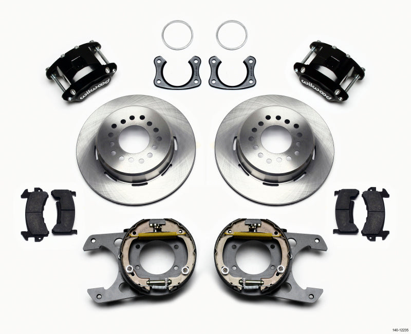 Wilwood D154 P/S Park Brake Kit New Big Ford 2.50in Off Front Mount 140-12235 140-12235 Photo - Primary