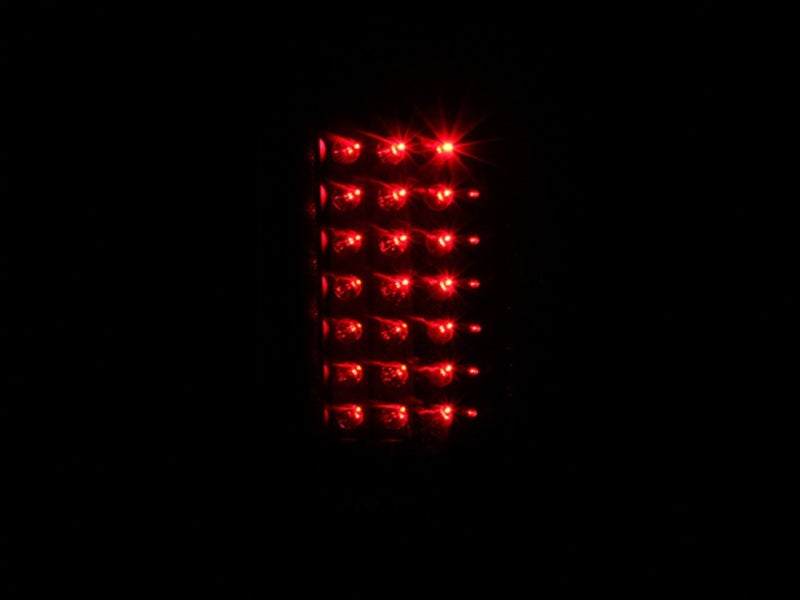 Anzo 2006-2008 Dodge Ram 1500 LED Taillights Black 311123 Photo - Mounted