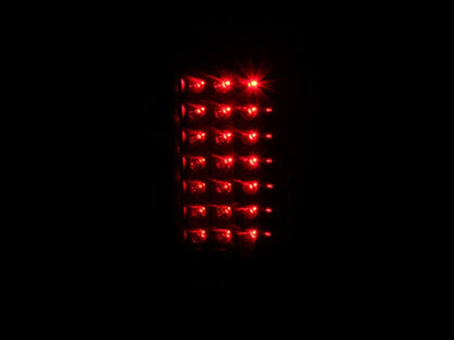 Anzo 2006-2008 Dodge Ram 1500 LED Taillights Black 311123 Photo - Mounted