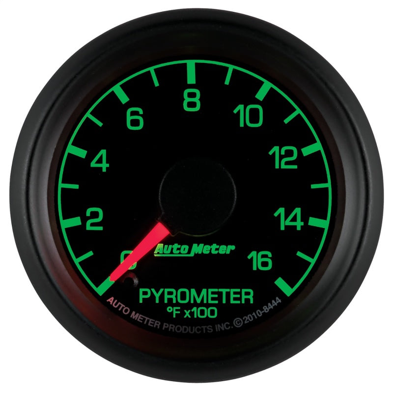 Autometer 2-1/16" Pyrometer, 0-1600 °F, Stepper Motor, Ford Factory Match 8444 User 4