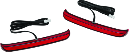 Kuryakyn Tracer Sddlbg Lights Red Lens 2941 2941 Photo - Primary