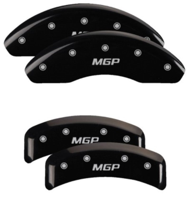 MGP 4 Caliper Covers Engraved Front & Rear MGP Black Finish Silver Characters 1992 BMW 318is 22238SMGPBK 22238SMGPBK User 1
