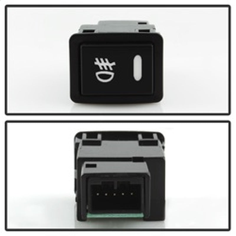 Spyder 17-18 Nissan Rogue (Sport Models ONLY) OEM Fog Lights w/Switch - Clear (FL-NR2017-SP-C) 5084934 5084934 Photo - Unmounted