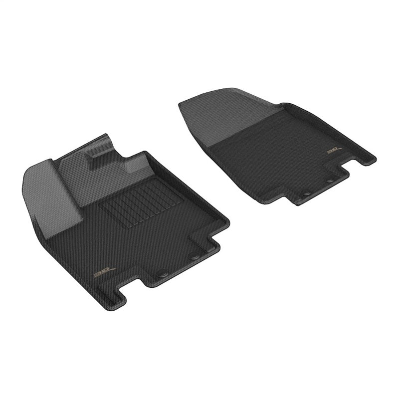 3D MAXpider ACE Kagu - Front - Black Floor Mats Floor Mats - Rubber main image