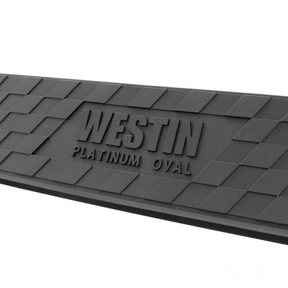 Westin 19-20 Dodge Ram 1500 Crew Cab Platinum 4 Oval Nerf Step Bars - Black 21-4085 21-4085 Photo - Unmounted