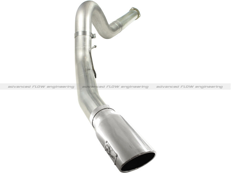 aFe  POWER 49-43055-P Large Bore-HD 5" 409 SS DPF-Back Exhaust System 49-43055-P Photo - Primary