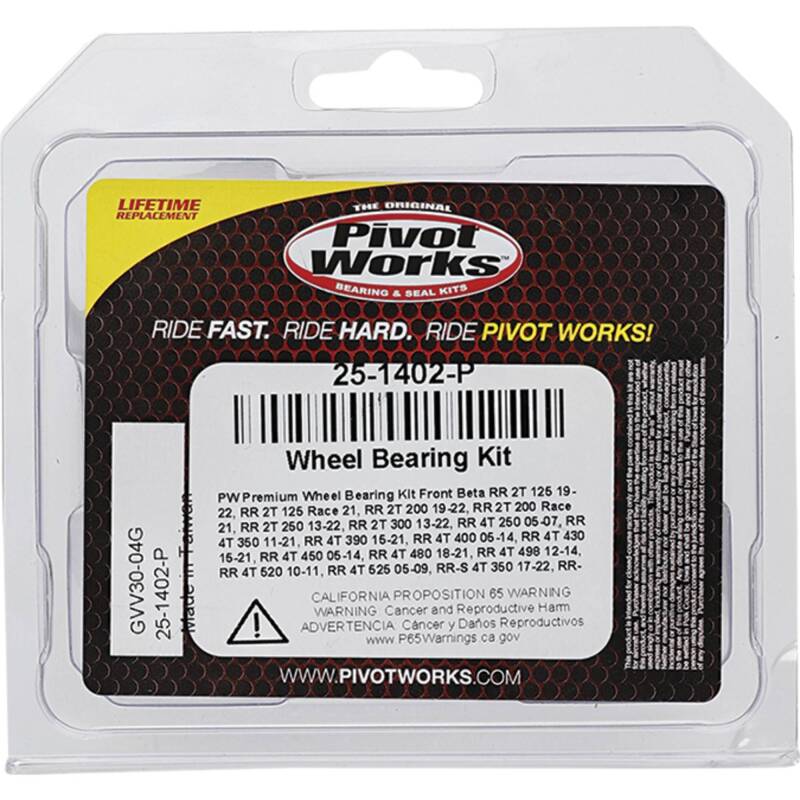 Pivot Works Pw Premium Wheel Bearing 25-1402-P 25-1402-P Photo - Primary