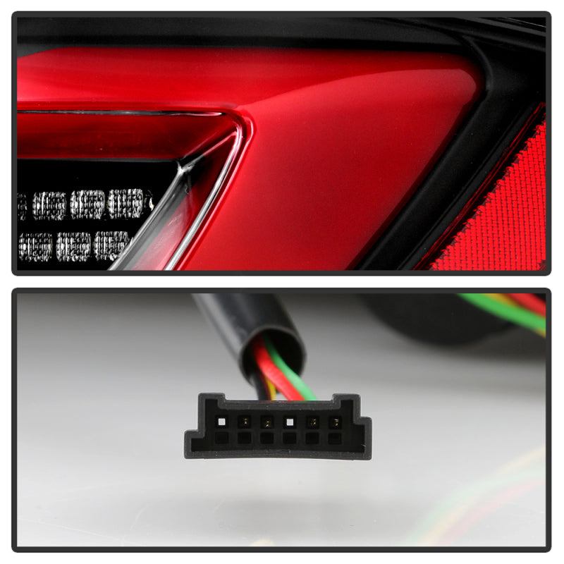 SPYDER 11-17 BMW 5 Series F10 F18 M5  Sequential Turn Signal LED Tail Light - BK ALT-YD-BMWF1011-BK 5088512 5088512 User 2