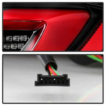 SPYDER 11-17 BMW 5 Series F10 F18 M5  Sequential Turn Signal LED Tail Light - BK ALT-YD-BMWF1011-BK 5088512 5088512 User 2