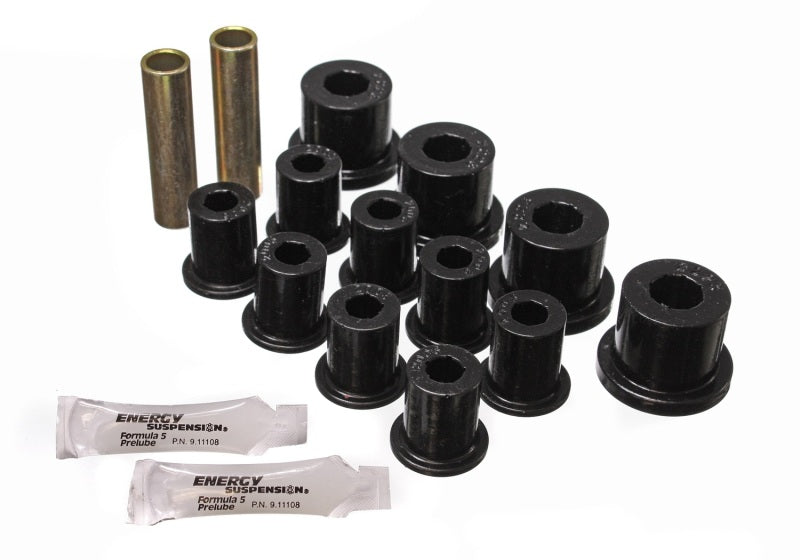 Energy Suspension Leaf Spring Bushing Set Black Jeep CJ5 All 1976-1983 2.2103G Photo - Primary