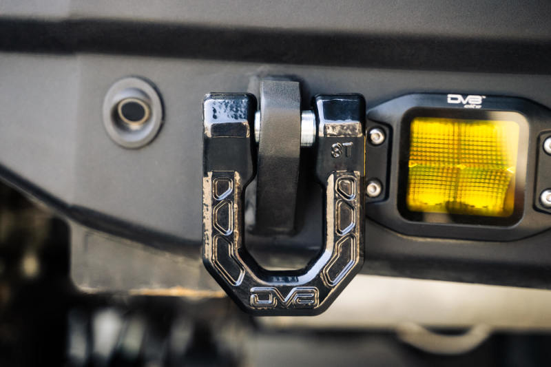 DV8 Offroad Elite Series D-Ring Shackles - Pair (Black) UNSK-01BL UNSK-01BL Photo - Unmounted