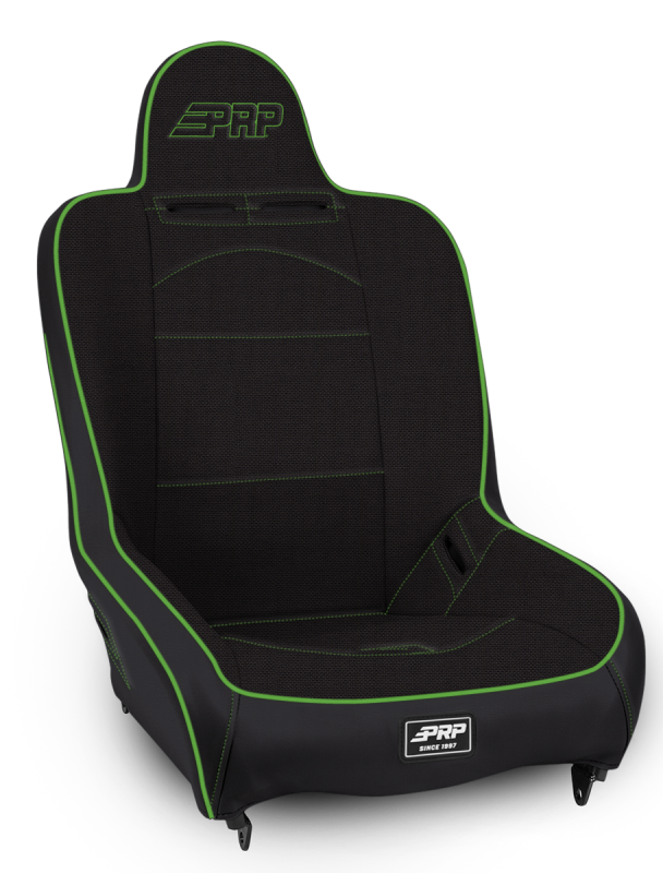 PRP Seats PRP Premier High Back Suspension Seat- Black/Green Tweed A100110-50-W A100110-50-W Photo - Primary