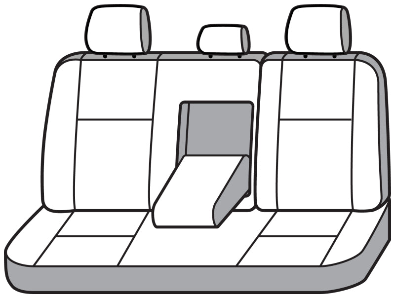Covercraft 16 -18 Toyota Waterproof Polyester SeatSaver Custom Second Row Seat Covers - Grey SS7486WFGY SS7486WFGY Photo - out of package