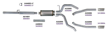 Diamond Eye Performance Diamond Eye KIT 3in CB DUAL SS: DODGE 1500 2009-12 HEMI K3222S K3222S User 1