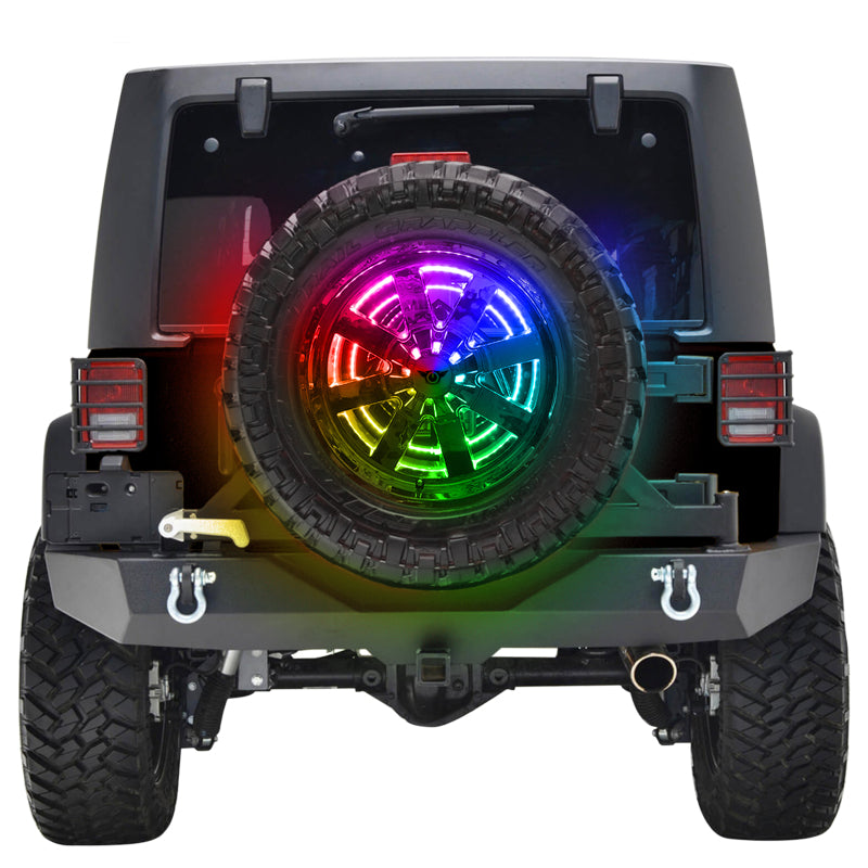 ORACLE Lighting Oracle LED Illuminated Wheel Ring 3rd Brake Light - ColorSHIFT w/o Controller 4211-334 4211-334 Photo - lifestyle view