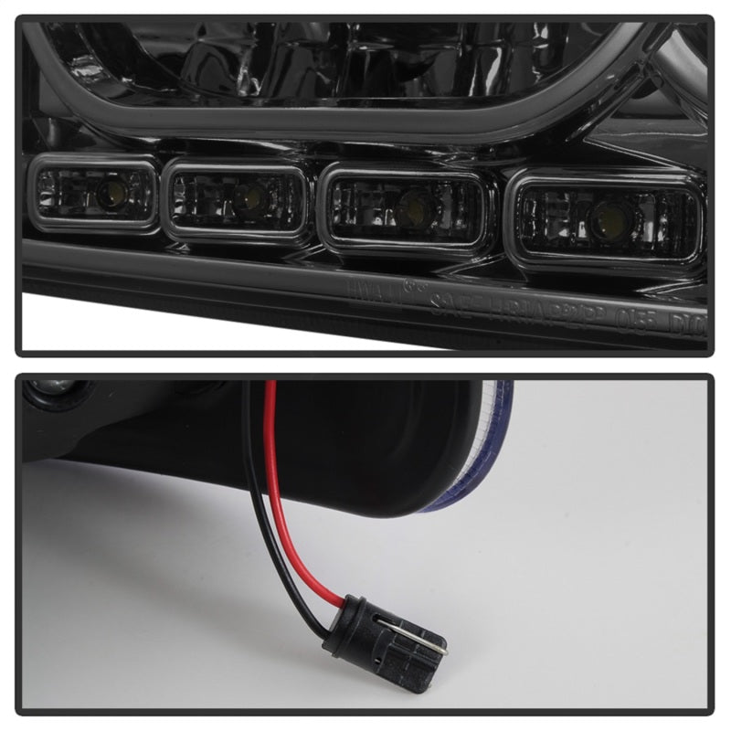 SPYDER Xtune Dodge Charger 06-10 1Pc LED Crystal Headlights Smoke HD-ON-DCH05-1PC-LED-SM 5017642 5017642 Photo - Unmounted