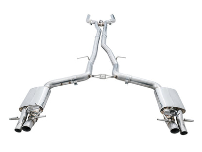 AWE Tuning 2019+ Mercedes-Benz C63 AMG Sedan (W205) SwitchPath Cat-Back Exhaust - No Tips 3025-11004 3025-11004 Photo - out of package