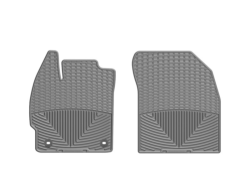 WeatherTech WT Rubber Mats - Front - Grey Floor Mats Floor Mats - Rubber main image