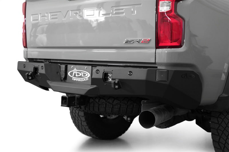 Addictive Desert Designs ADD 2024 Chevy Silverado 2500 Phantom Rear Bumper R820191280103 R820191280103 Photo - Mounted