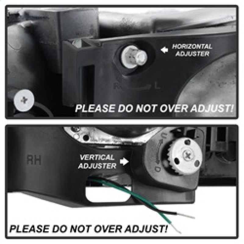 Spyder GMC Sierra 1500/2500/3500 99-06 V2 Projector Headlights - DRL - Black PRO-YD-CDE00V2-LB-BK 5084521 5084521 Photo - Unmounted