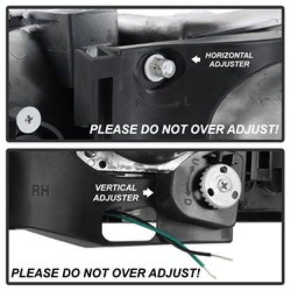 Spyder GMC Sierra 1500/2500/3500 99-06 V2 Projector Headlights - DRL - Black PRO-YD-CDE00V2-LB-BK 5084521 5084521 Photo - Unmounted