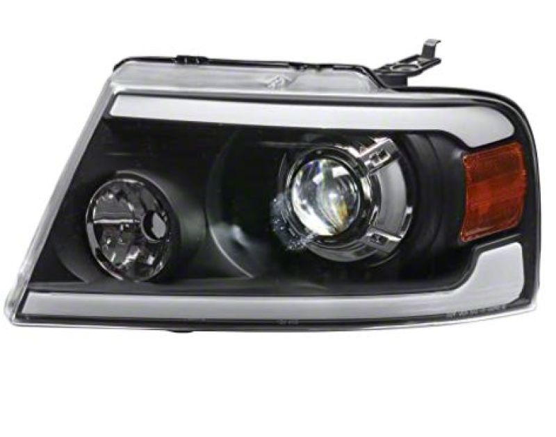 Raxiom 04-08 Ford F-150 Axial Series LED Projector Headlights- Blk Housing (Clear Lens) T566365 T566365 Photo - Close Up