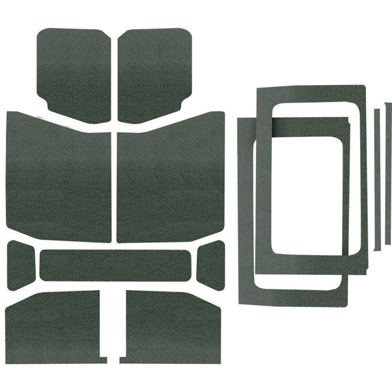 DEI 2018-Up Jeep Wrangler JL 4-Door Headliner Complete Kit 13-pc - Gray 50179 50179 Photo - Primary