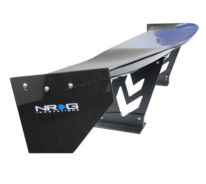 NRG Carbon Fiber Spoiler - Universal (59) w /  Arrow Cut Out Stands CARB-A590NRG Photo - Primary