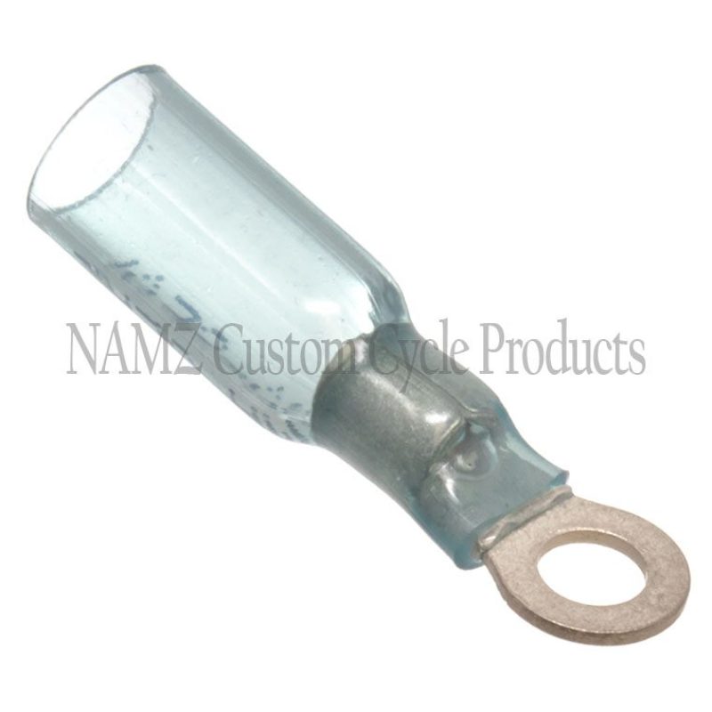NAMZ Heat Sealable No.8 Ring Terminals 16-14g (25 Pack) NIS-19164-0033 NIS-19164-0033 Photo - Primary