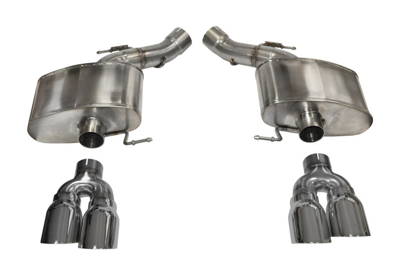 Corsa 12-13 BMW M5 F10 Polished Sport Axle-Back Exhaust 14934 14934 Photo - Primary