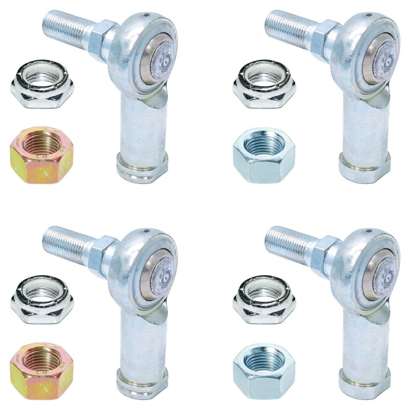 RockJock Adjustable Sway Bar End Link Rod End Pack for Aluminum Arms Heim Style CE-99005RA