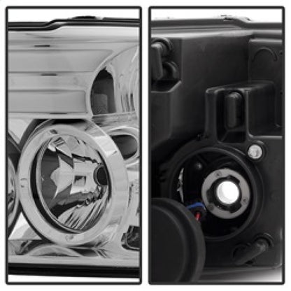 Spyder Dodge Ram 13-15 Projector Headlights Light Bar DRL Chrome PRO-YD-DR13-LBDRL-C 5080905 5080905 Photo - Unmounted