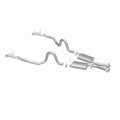 MagnaFlow Ford Mustang Street Series Cat-Back Performance Exhaust System 15632 360 Degree Image Set