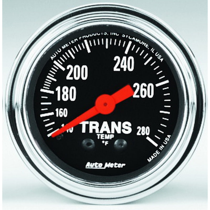 Autometer Gauge, Trans Temp, 2 1/16", 140-280 deg. F, Mechanical, 8ft. 2451 Photo - Primary