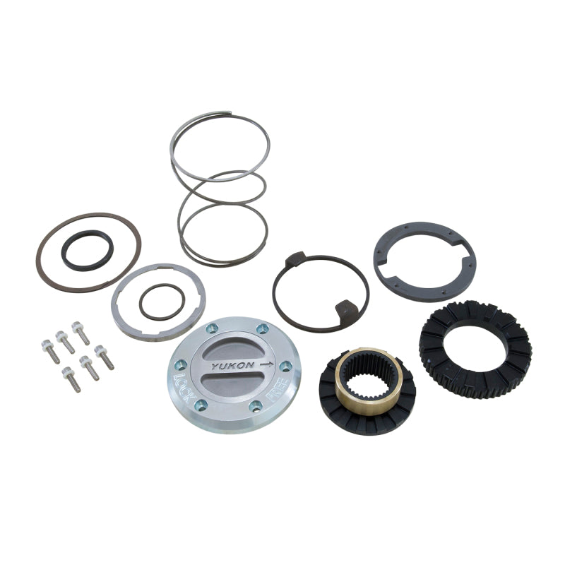 Yukon Gear & Axle Yukon Hardcore Locking Hub Set for 94-99 Dodge Dana 60 w/Spin Free Kit 1 Side Only YHC71008 YHC71008 Photo - Primary
