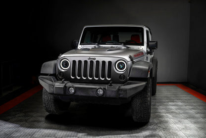 ORACLE Lighting Oracle Oculus 7in Bi-LED Projector Headlights for Jeep Wrangler JK - 6000K 5876-001 5876-001 Photo - lifestyle view