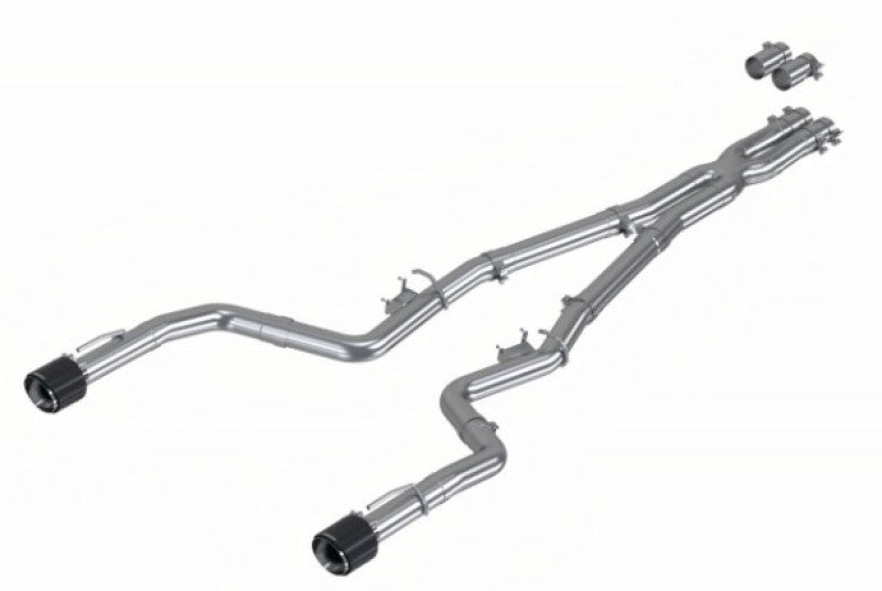 MBRP 17-21 Charger 5.7L/6.2L/6.4L 3in Race Profile Cat-Back w/Dual Carbon Fiber Tips T304 SS Exhaust S71183CF S71183CF User 1
