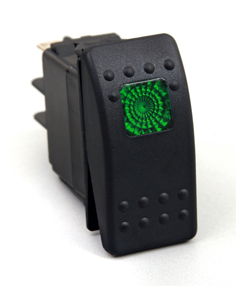 Daystar Rocker Switch Green Light 20 AMP Single Pole KU80012 KU80012 Photo - Primary