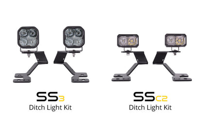 Diode Dynamics 2021 Ford Bronco Stage Series 2in LED Ditch Light Kit - Sport Yellow Pro Combo DD7145 DD7145 User 6