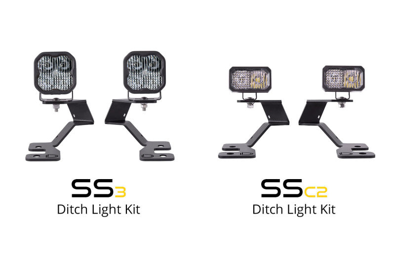 Diode Dynamics 2021 Ford Bronco Sport Ditch Light Brackets DD7137P DD7137P User 6