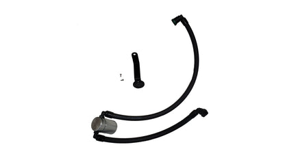 J&L 2024 Ford Mustang 5.0L Oil Separator 3.0 PCV Side - Clear Anodized 3091P-C 3091P-C Photo - Primary