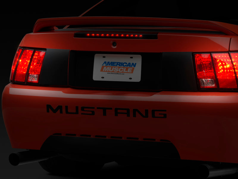 Raxiom 99-04 Ford Mustang Excluding Cobra Axial Series LED Third Brake Light (Smoked) 398336 398336 Photo - Close Up