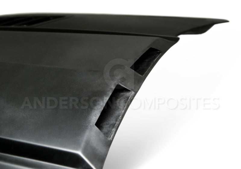 Anderson Composites 2015-2016 Ford Mustang Ram Air Fiberglass Hood AC-HD15FDMU-AB-GF AC-HD15FDMU-AB-GF User 5