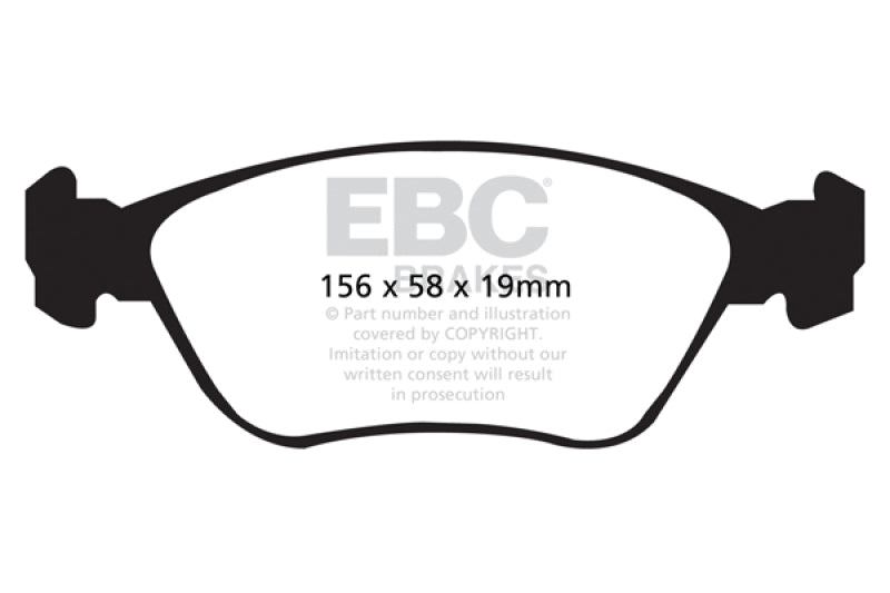 EBC Disc Brake Pad Set DP31362C Photo - Primary