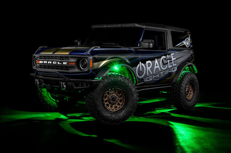 ORACLE Lighting Oracle Underbody RGB+W Wheel Well Rock Light Kit - 8 PCS - ColorSHIFT 5895-339-8 5895-339-8 Photo - lifestyle view